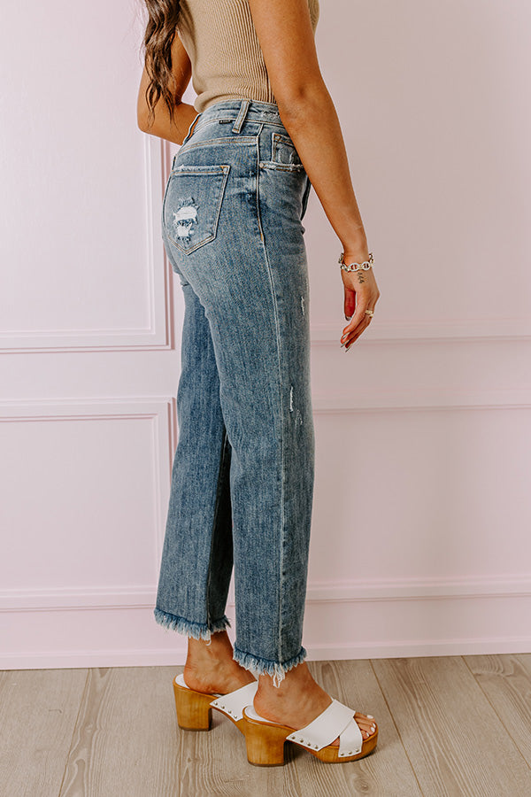 Risen Scarlett High Waist Jean In Dark Wash