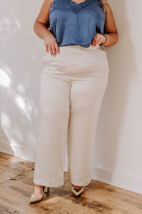 plus size cream dress pants NYDJ Women's Marilyn Straight Pants in Plus Size in Feather, Size: 18W