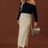 Moment Of Inspiration Faux Leather Skirt Image - 1