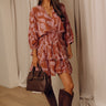 Flirtatious Outing Floral Mini Dress Image - 1