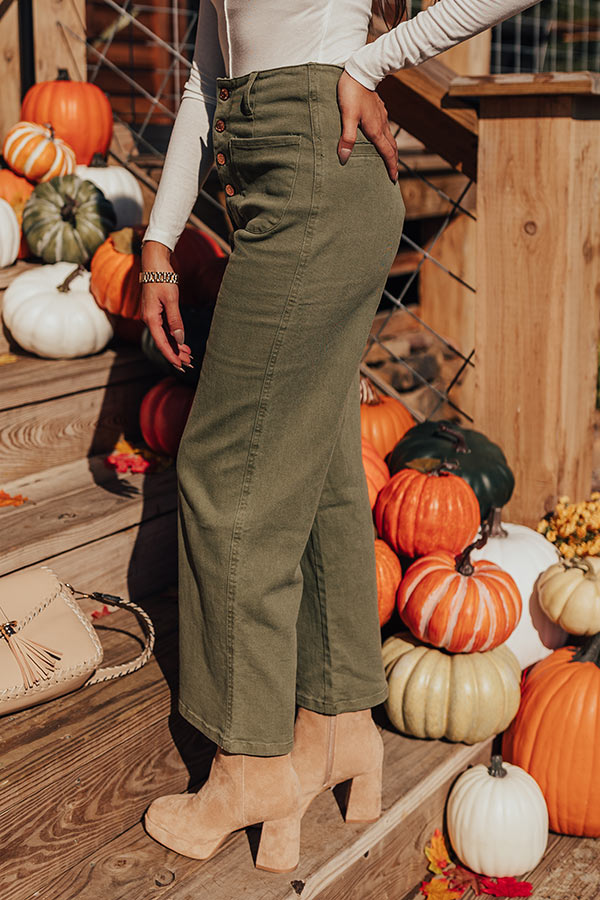 The Adele High Waist Jean In Sage   