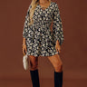 Endless Sophistication Floral Mini Dress Image - 1