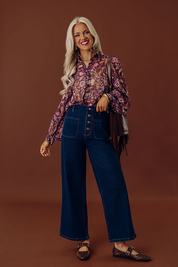 Fabulous Approach Floral Button Up Image - 1