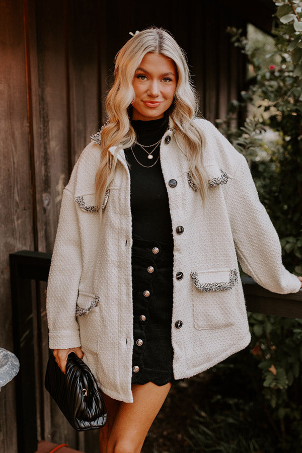 Comfy Glam Tweed Jacket