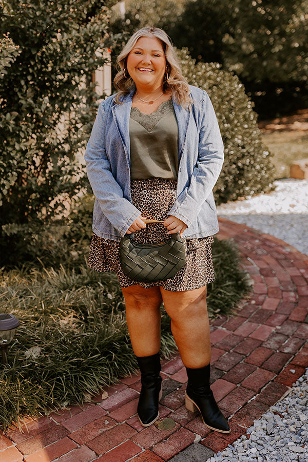 Dreaming Of Soho Denim Blazer Curves