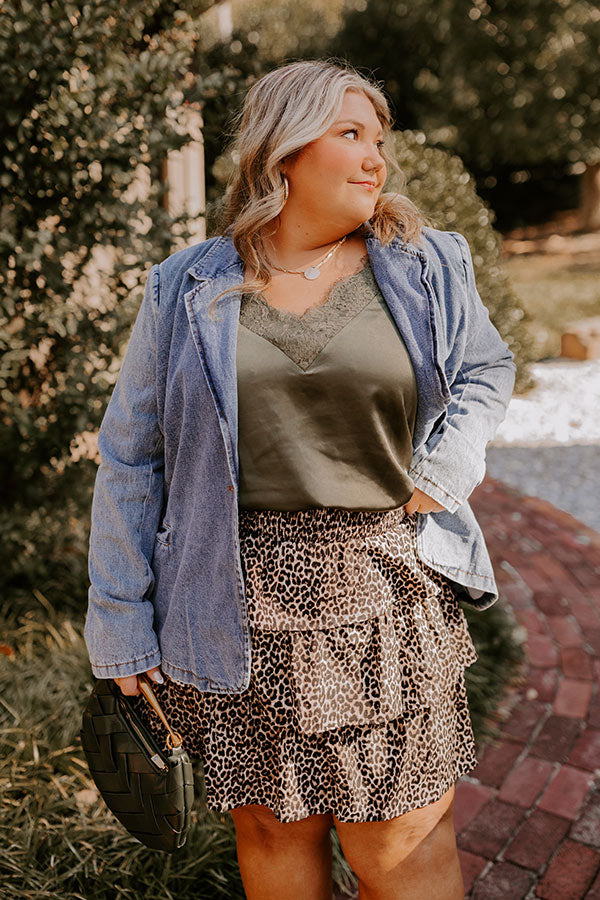 Dreaming Of Soho Denim Blazer Curves