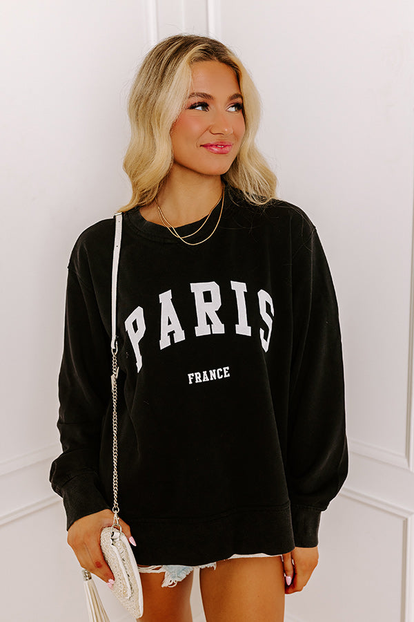 Paris Graphic Sweatshirt