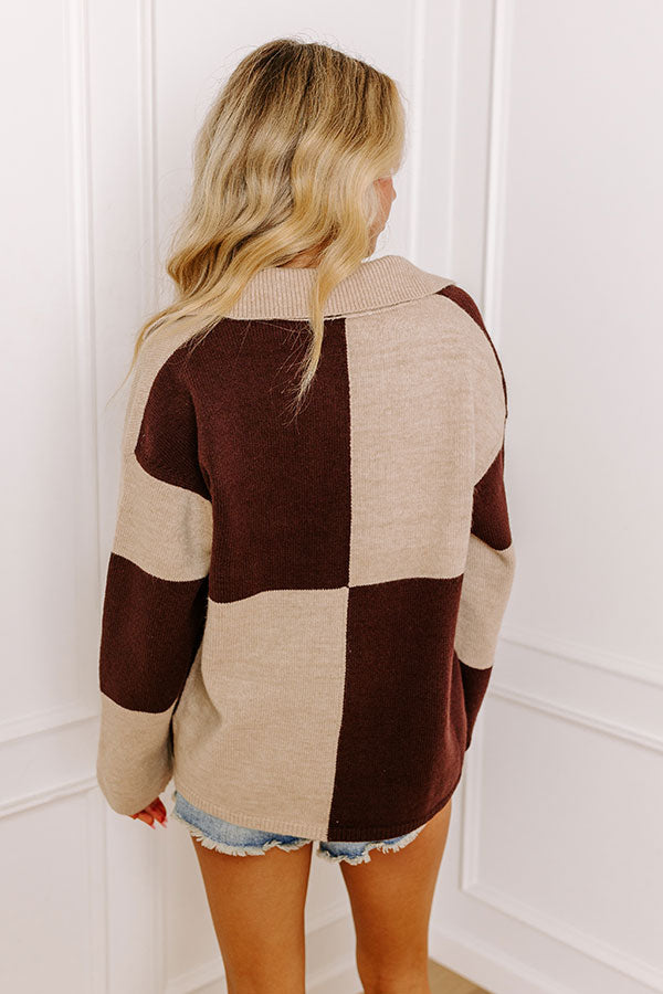 Endless Sophistication Colorblock Sweater