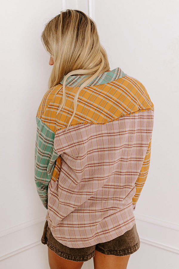 Mountain Overlook Colorblock Flannel