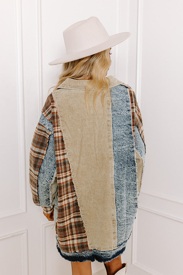 Sugar And Spice Plaid Jacket