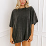 Wonderful Afternoon T-Shirt In Vintage Black Image - 1