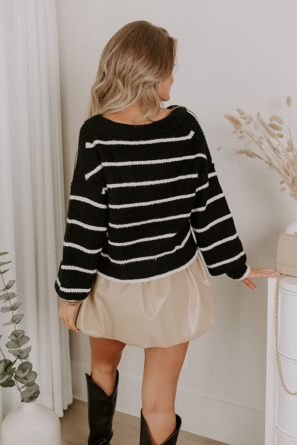 Sweet Perspective Knit Sweater   