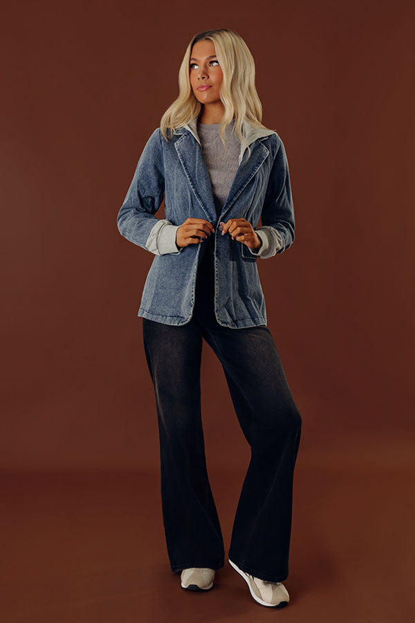 Loveland Lady Denim Blazer Image - 2