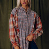 Fall Sunset Flannel Tunic Image - 1