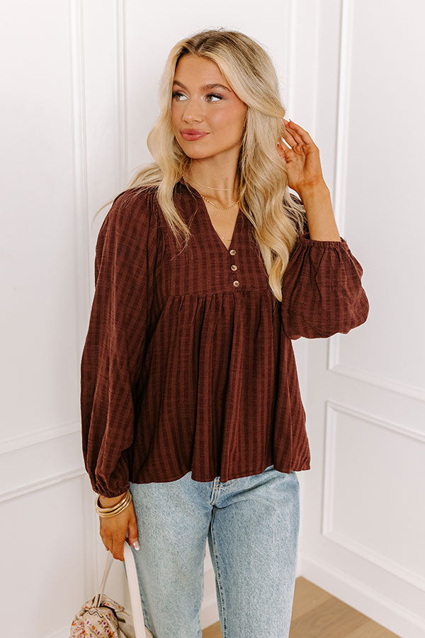 Romantic Notion Babydoll Top