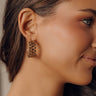 Stop Time Hoop Earrings Image - 1