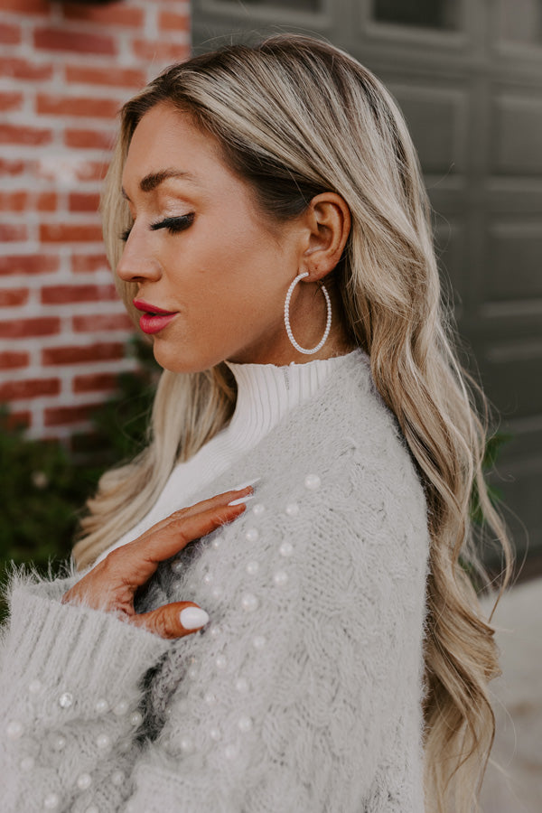 Romantic Notion Hoop Earrings