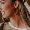 Flirty Nature Hoop Earrings Image - 1