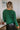 Fall Sentiments Chenille Sweater In Green