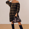 Waiting For You Velvet Dress Image - 1