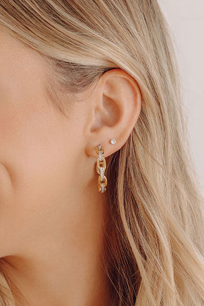 Modern Muse Hoop Earrings