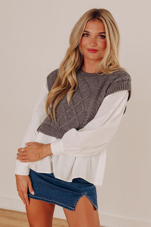 Cozy To The Touch Sweater Top Image - 1