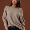 Caffeine Crush Top In Taupe Image - 1