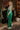 Evergreen State Of Mind Velvet Jumpsuit In Green