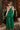 Evergreen State Of Mind Velvet Jumpsuit In Green