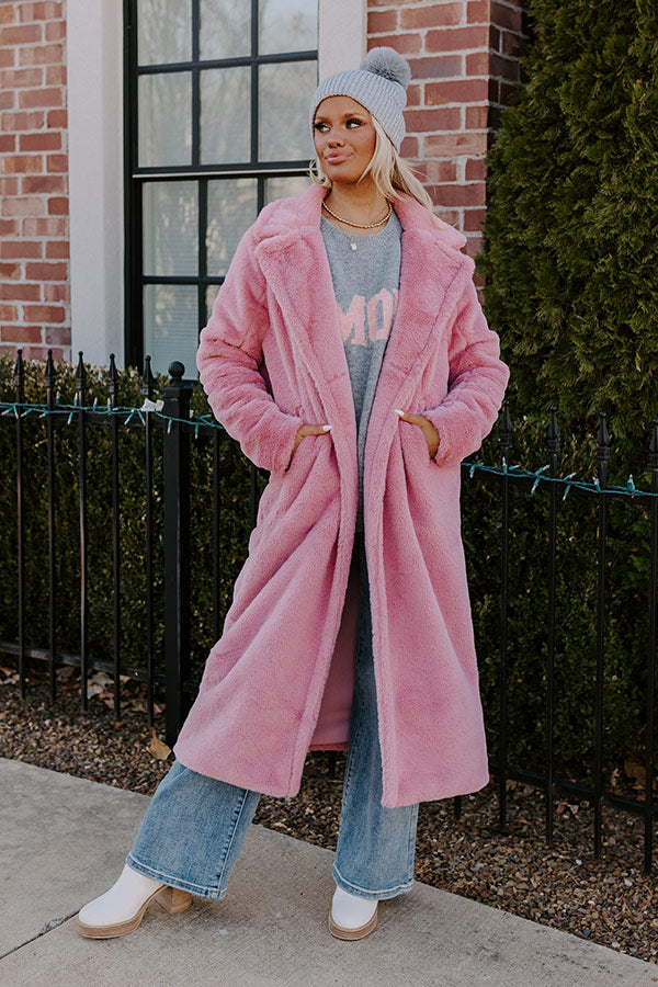 Paris Dreaming Plush Coat
