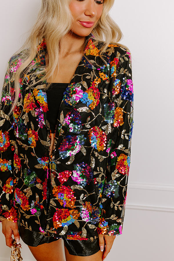 Bring The Sparkle Sequin Blazer