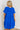 Cool Cruise Shift Dress in Royal Blue Curves