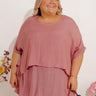 Tranquil Time Shift Top In Blush Curves Image - 1