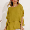 Tranquil Time Shift Top In Lime Punch Image - 1