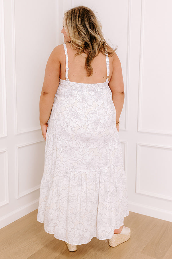 Sweetest Gesture Floral Midi Curves