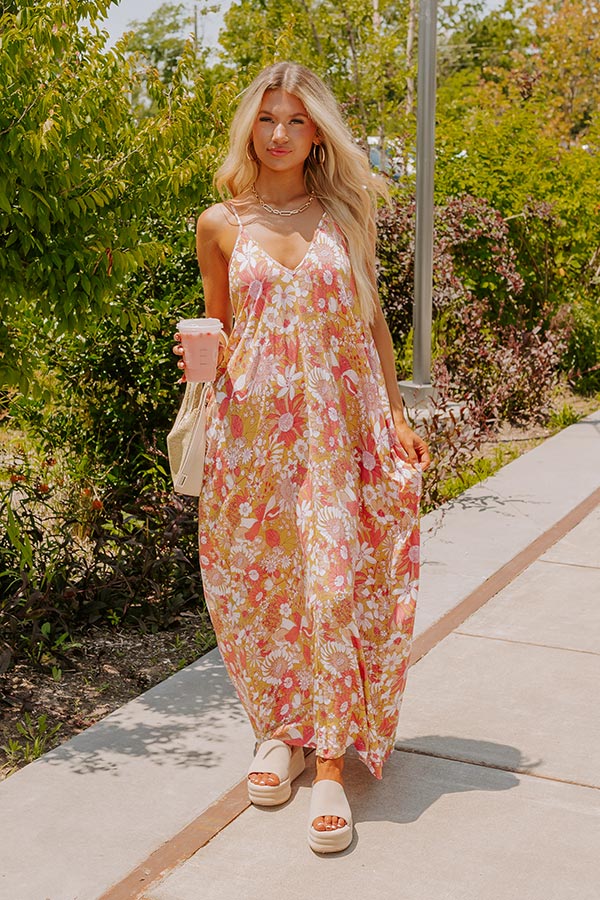 Casually Chic Floral Maxi