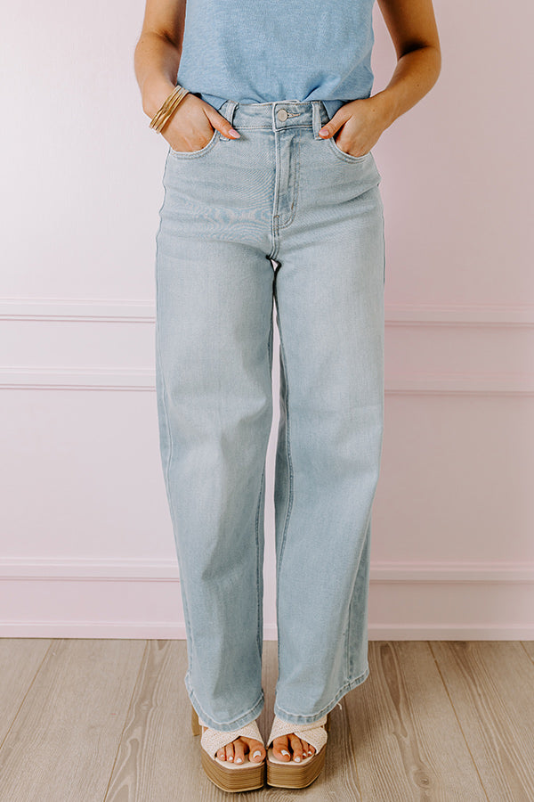 The Elliot High Waist Wide Leg Jean