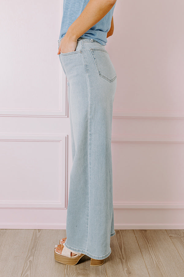 The Elliot High Waist Wide Leg Jean