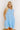 Spring Sunshine Frayed Dress in Sky Blue Curves