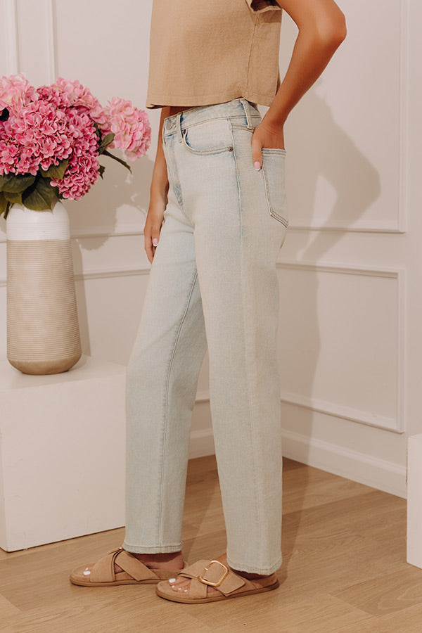 Just USA The Candice High Waist Straight Leg Jean Image - 3