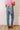  denim medium wash KanCan The Delilah High Waist Straight Leg Jean 