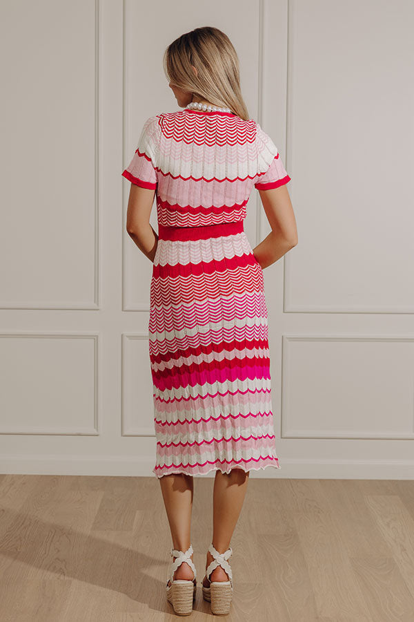 Silly Surprises Knit Midi Image - 3