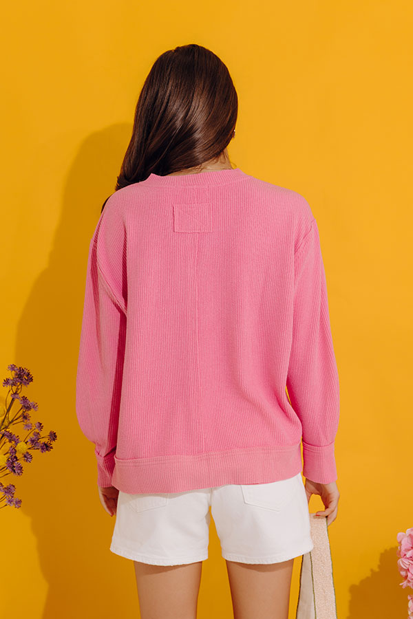 Boardwalk Babe Shift Top in Pink Image - 3