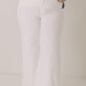The Dex High Waist Straight Leg Jean In Ivory Curves Image - 1