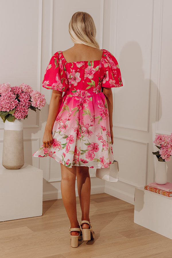 Garden Glamour Mini Dress Image - 2