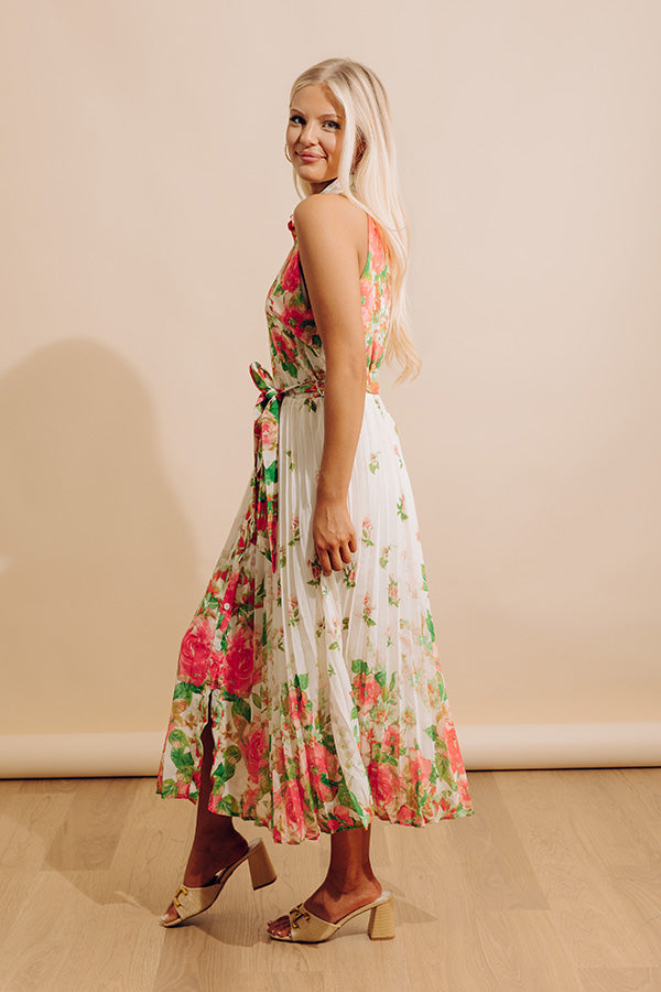 Charm And Charisma Floral Midi Image - 2