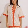 Vacay Escape Linen-Blend Top Image - 1