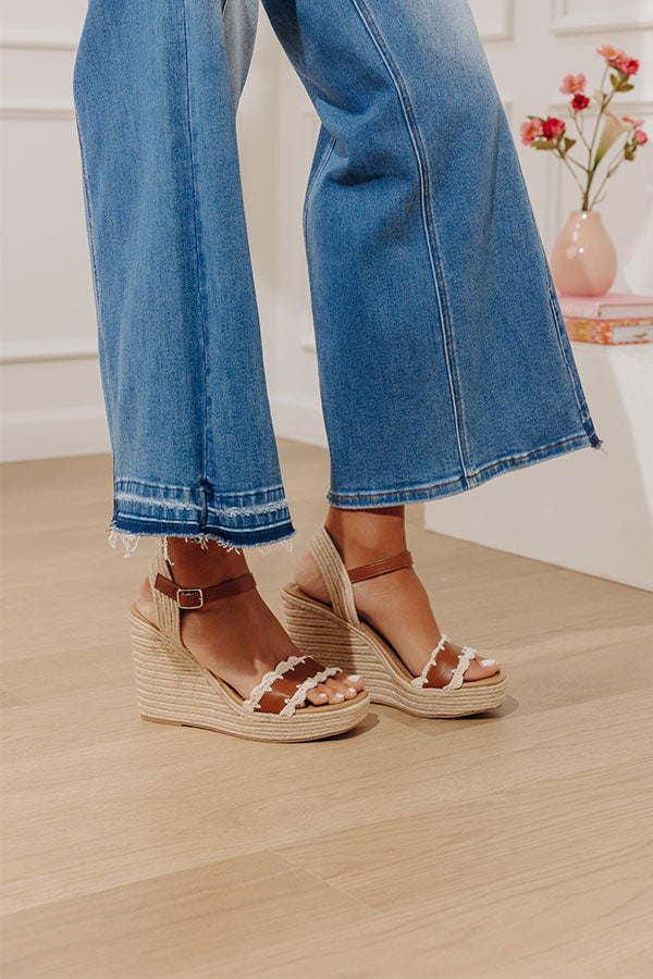 The Avery Wedge In Brown Image - 1
