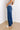 Just USA Wren High Waist Straight Leg Jean in Dark Wash