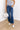 Just USA Wren High Waist Straight Leg Jean in Dark Wash